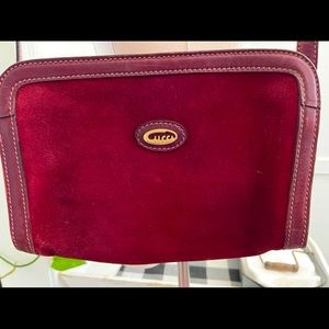 GUCCI Vintage Suede Purse!! Absolutely Beautiful!! Super Rare!!